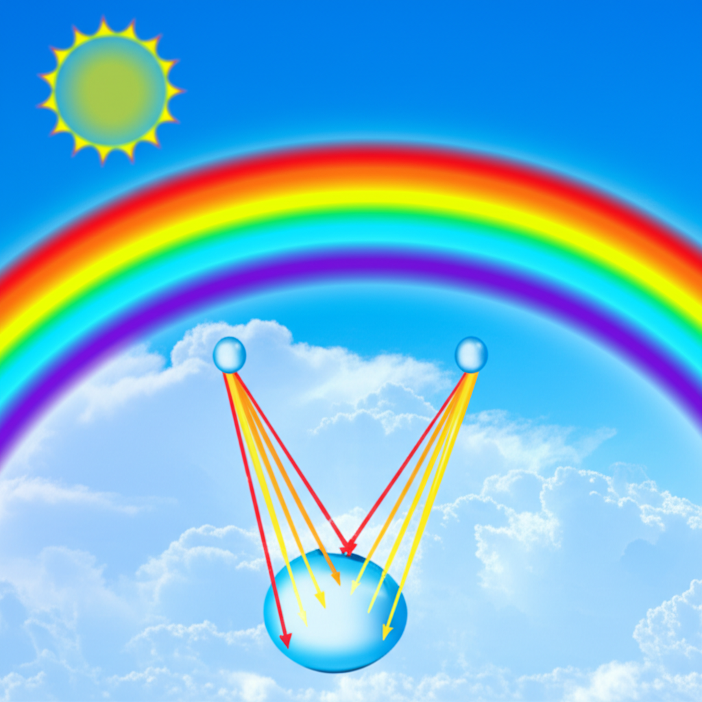 The Incredible Physics of Rainbows Made Easy