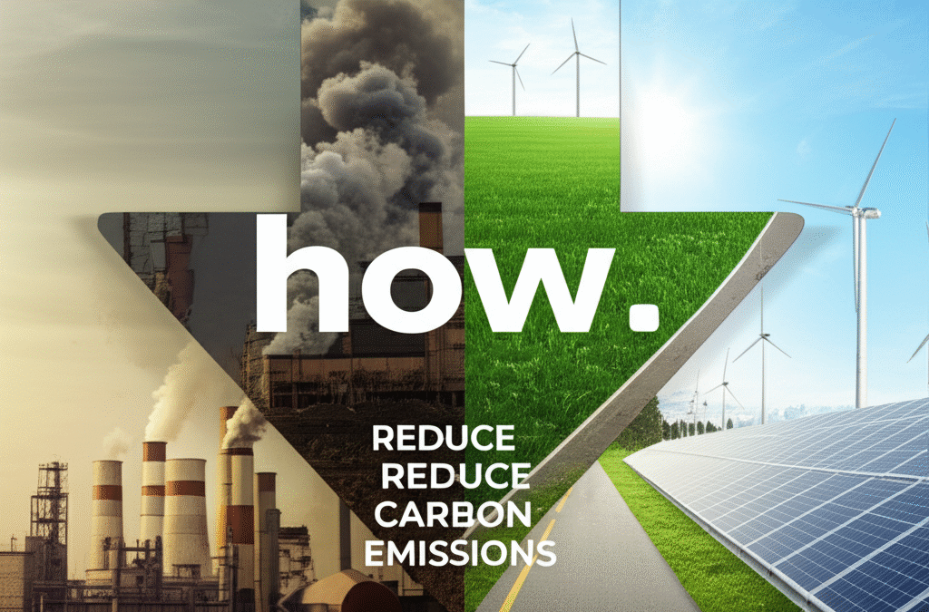 How to Drastically Reduce Carbon Emissions