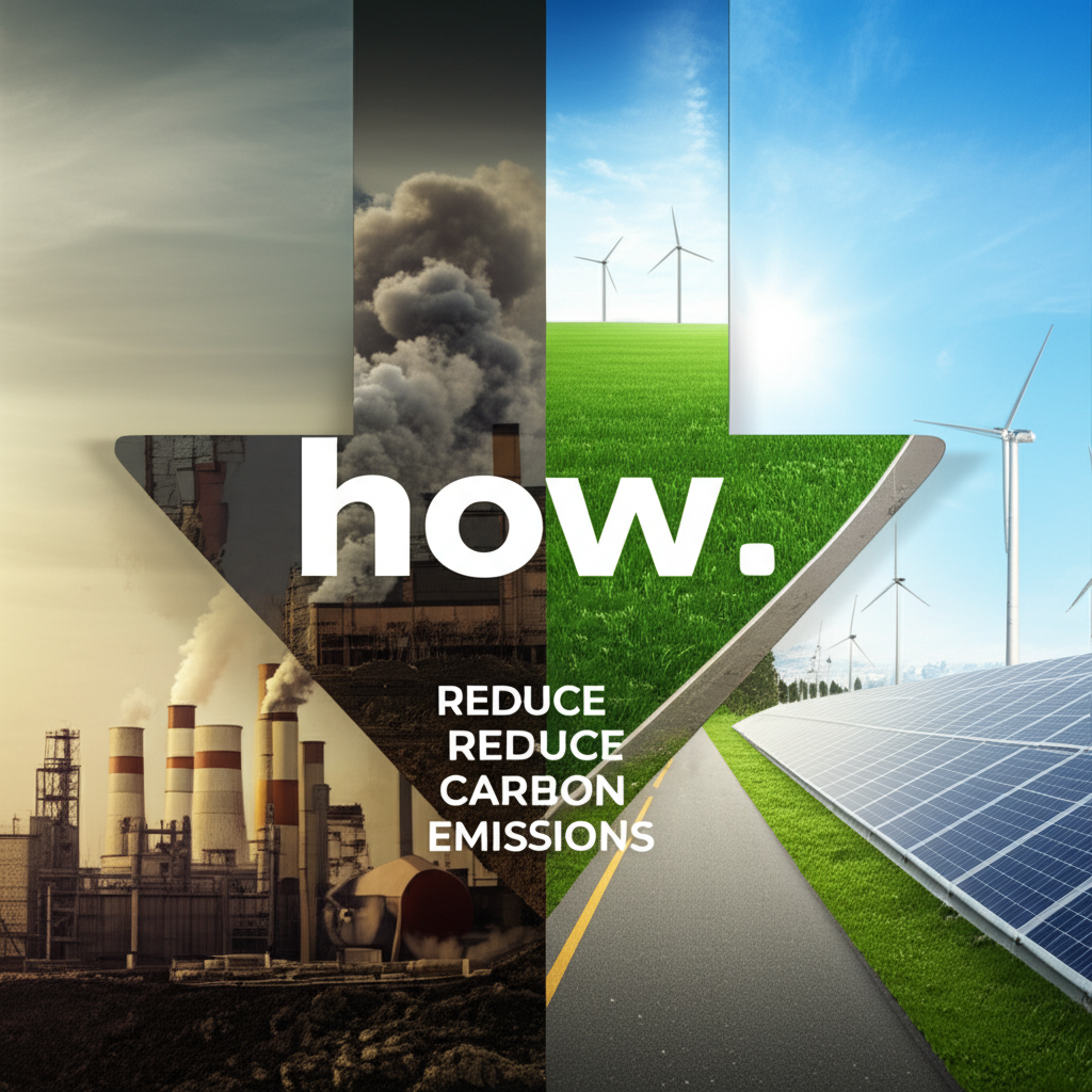 How to Drastically Reduce Carbon Emissions