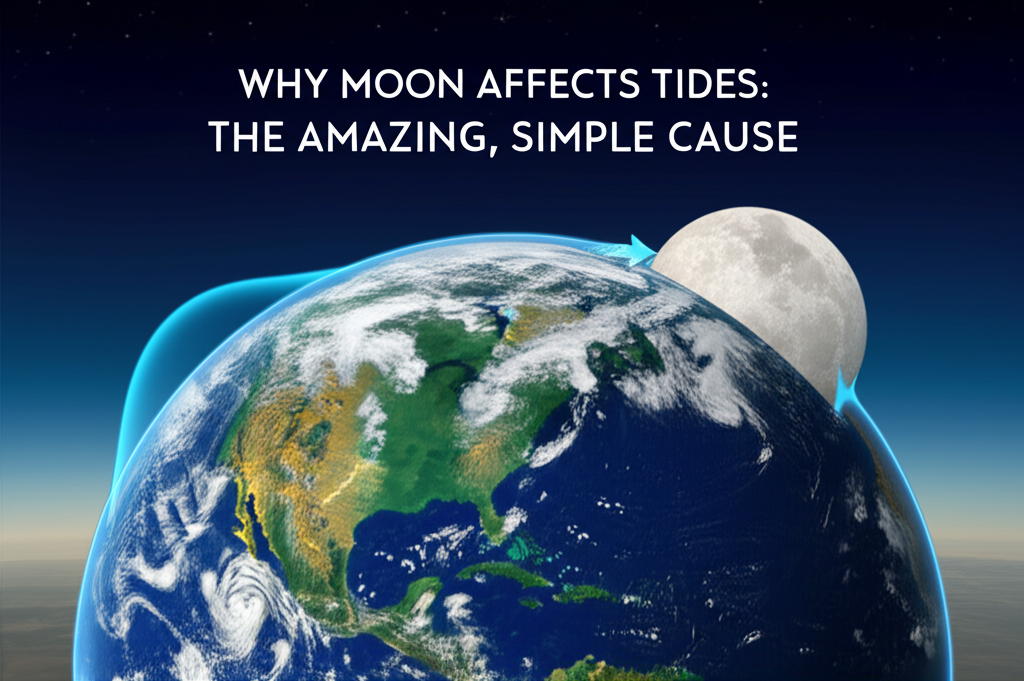 Why Moon Affects Tides: The Amazing, Simple Cause