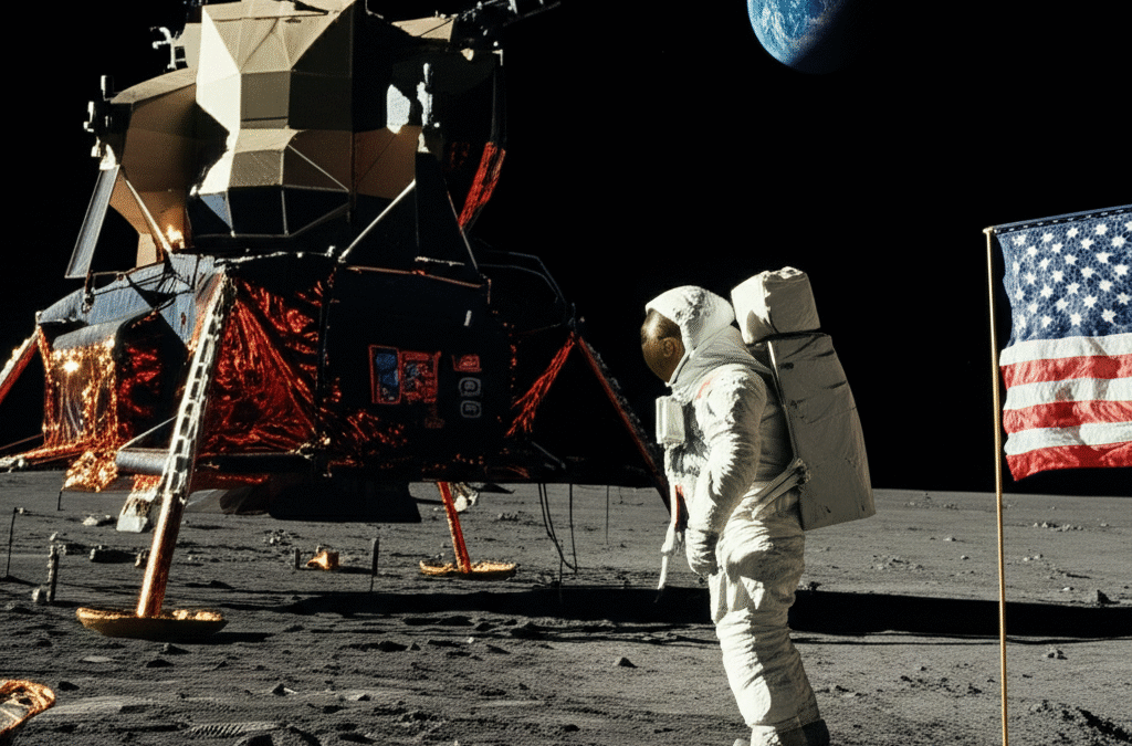 The Epic First Moon Landing: Incredible Story