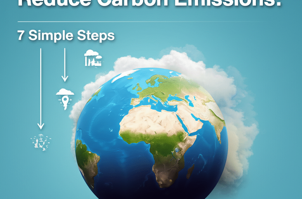 How to Drastically Reduce Carbon Emissions: 7 Simple Steps
