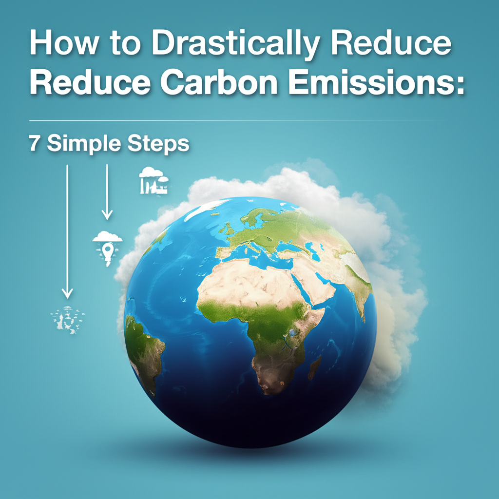 How to Drastically Reduce Carbon Emissions: 7 Simple Steps